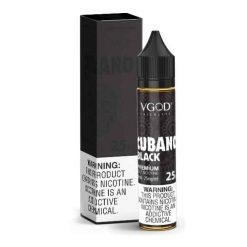 VGOD Cubano Black ( tobacco ) 30ml Nic Salt