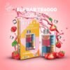 ELF BAR TE6000 PUFFS DISPOSABLE VAPE - STRAWBERRY ICE - 5% NIC ( Rechargeable type-C )