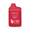 Red Apple - Myle Meta Box 5k Puffs Disposable Vapes (5% nic) - Rechargeable Type C