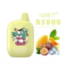 IGET B5000 DISPOSABLE VAPE - PASSION FRUIT MANGO ICE (5% Nic) - Type C-type Rechargeable