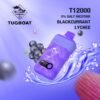 Tugboat T12000 - Blackcurrant Lychee - Disposable Vapes - 5%Nic USB Type C Rechargeable