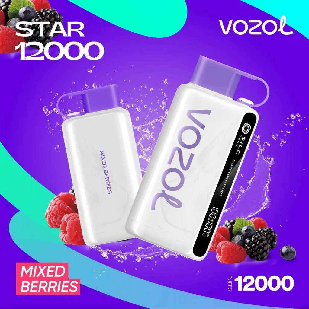 Vozol-Star-12000-Puffs-Mixed-Berries