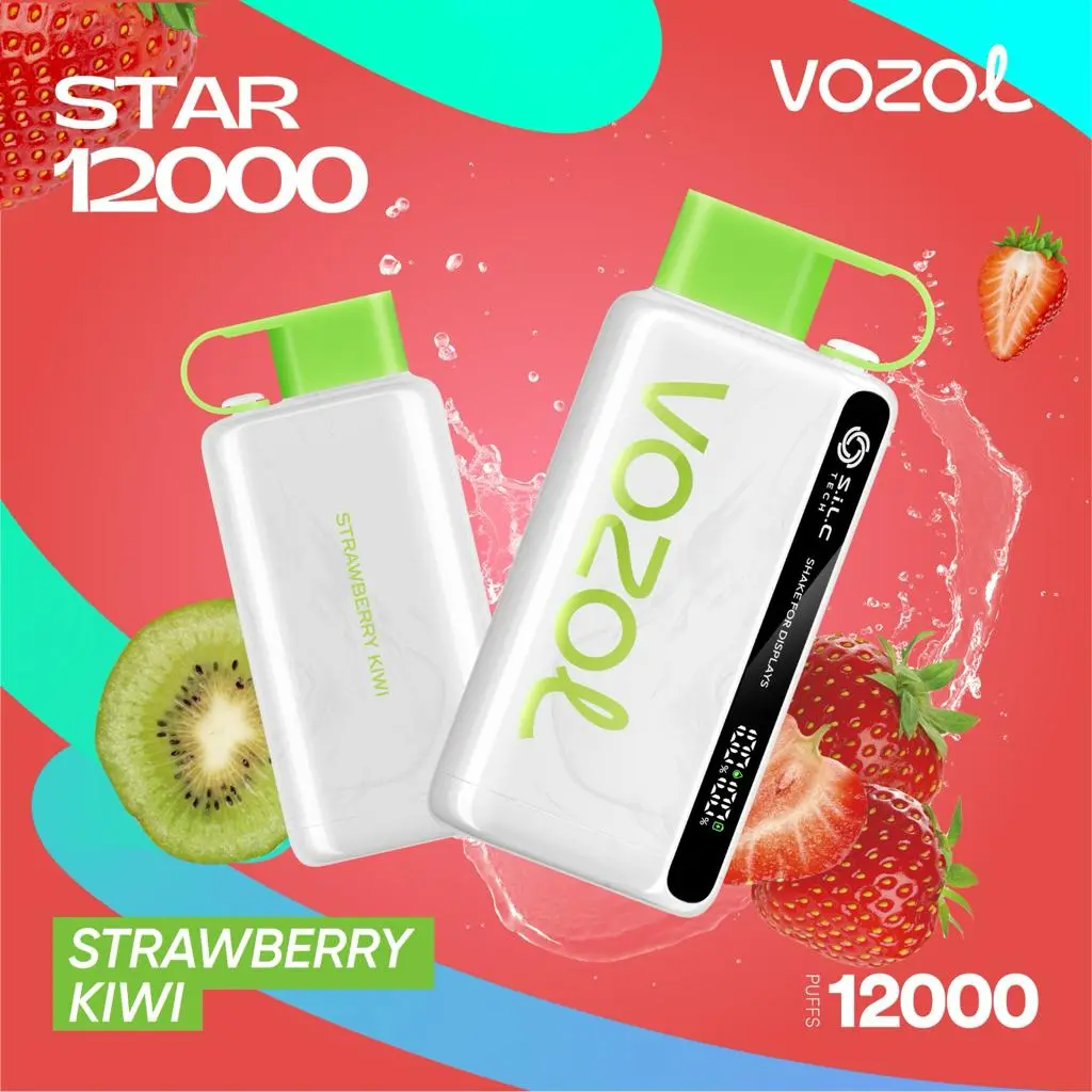 Vozol-Star-12000-Puffs-Strawberry-Kiwi