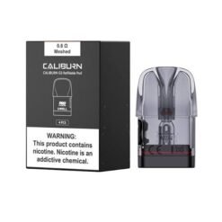 Uwell Caliburn G3 Pod-PACK OF 4 PODS (Compatible with GK3, GK3 Tenet, G3, G3 eco, G3 Lite, G3 pro, G3 pro Koko)