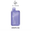 ELF BAR RAYA D1 13k Puffs- GRAPE ICE – 5% Nic – Type C Rechargeable