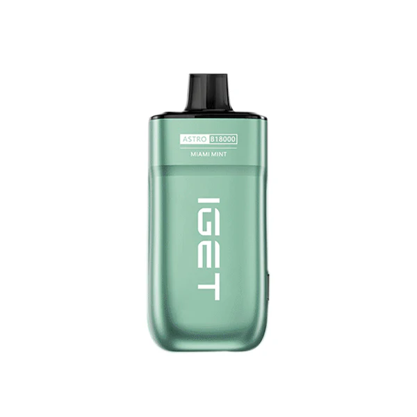 Elfmalls_IGET_BAR_ASTRO_B18000_Disposable_Vape_MIAMI_MINT