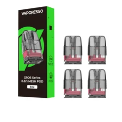 VAPORESSO XROS REPLACEMENT PODS - 3ML - Top Fill (Compatible with all Xros Series)
