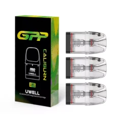 Uwell Caliburn GPP 3ml Replacement Pods - Pack of 3 Pods (Compatible with All G3 G4 And G5 Kit Series)
