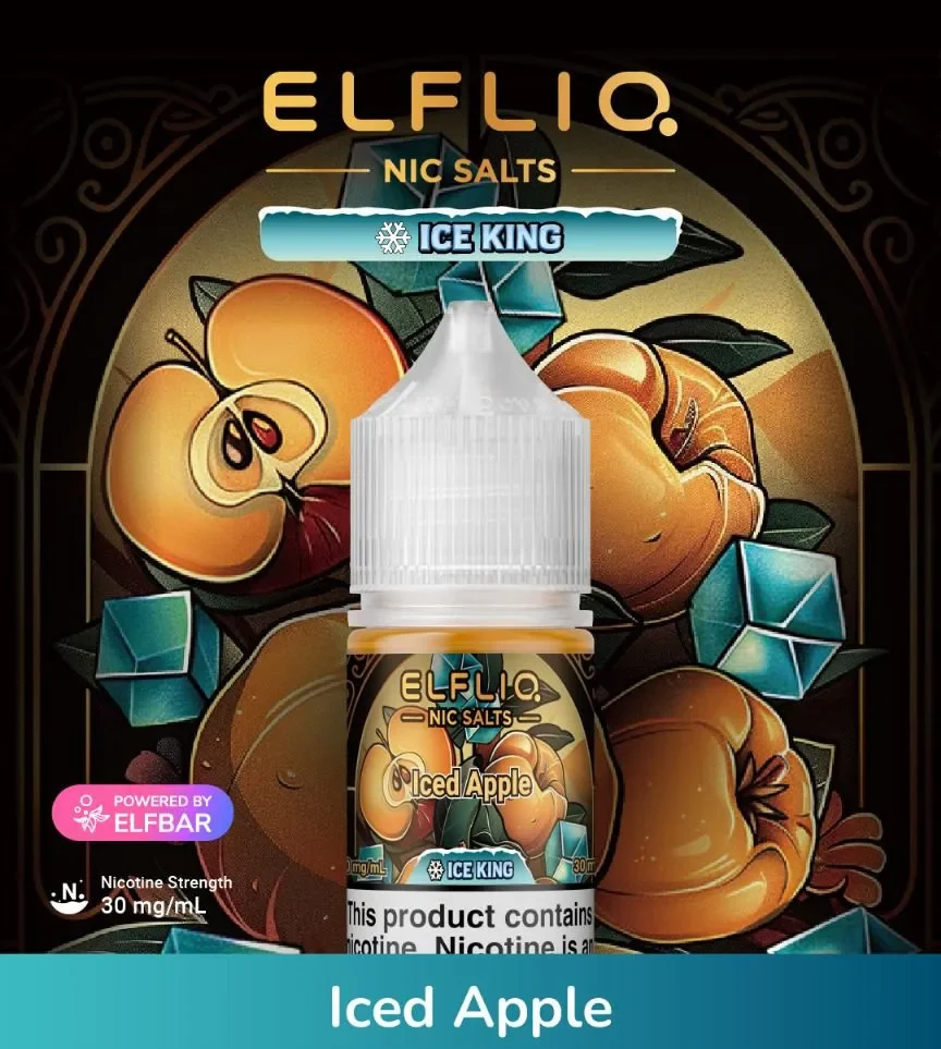 ELFLIQ-Nic-Salts-30mg-Ice-King-Iced-Apple