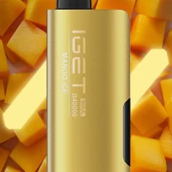 IGET SOUL B40000 DISPOSABLE VAPES - MANGO ICE - 5% TYPE C RECHARGEABLE