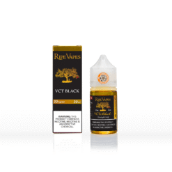 RIPE VAPES - VCT BLACK (Vanilla  Caramel) NIC SALTS - 30ml [ Tobacco Flavor ]