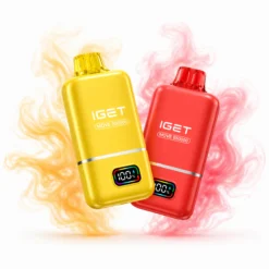 IGET MOVE B50000 PUFFS DISPOSABLE VAPES - PINEAPPLE ICE+MELON BANANA PINEAPPLE - 5% TYPE C RECHARGEABLE