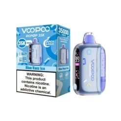 VOOPOO REPOP 35K Puffs - Blue Razz Ice - 5% Disposable Vape - Type C Rechargeable